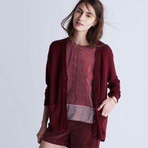 Madewell Seedstitch Cardigan Sweater